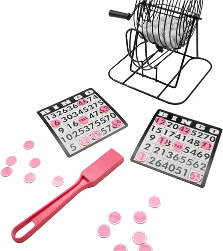 Miniatura 2 de Juego de fichas magnéticas de bingo y varita, 100 fichas de conteo de plástico para bingo, pokeno, lotería y juegos, discos transparentes