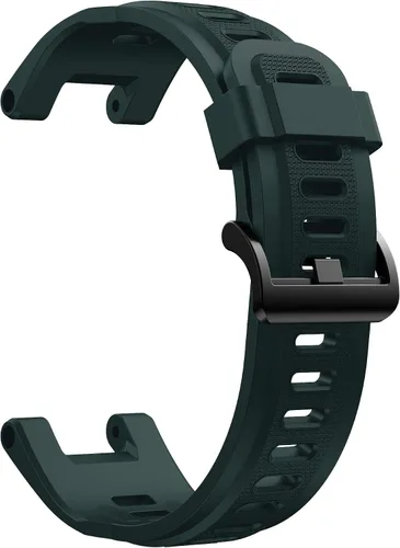 Miniatura 3 de Sunter Pulsera deportiva compatible con amazfit t-rex, correa de silicona suave de repuesto compatible con amazfit t-rex Smart Fitness Watch Verde