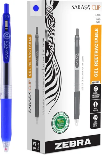 Miniatura 5 de Zebra Sarasa - Bolígrafos retráctiles de tinta de gel Surtido brillante