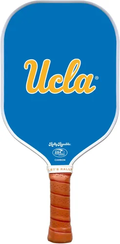 Miniatura 73 de Raqueta de pickleball colegial oficialmente licenciada - Raqueta aprobada por la Asociación de Pickleball de EE. UU. - Núcleo de nido de abeja Texas