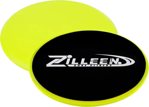 Miniatura 8 de Zilleen Deslizadores de Ejercicio para Entrenamiento Discos de Fitness para Pilates para Mujeres y Hombres, Paquete de 2