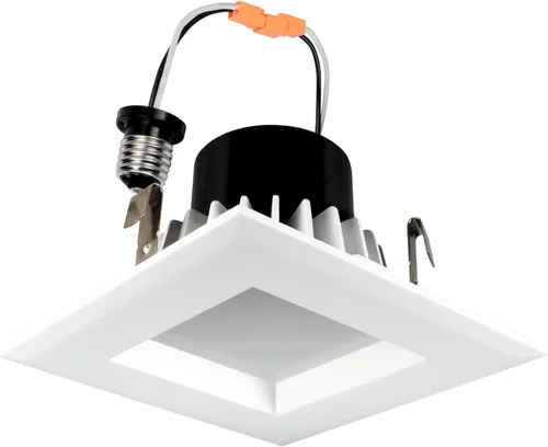 Miniatura 21 de Goodlite Foco descendente redondo LED de 4 pulgadas, 10 W (85 W igual), 850 lúmenes, 5CCT seleccionable 2700K-3000K-3500K-4100K-5000K, CRI90, Blanco