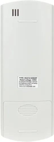 Miniatura 4 de RG57A16/BGEF Nuevo control remoto de repuesto para aire acondicionado Midea AC RG57A2/BGEF