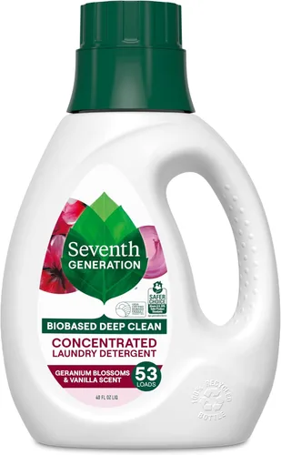 Miniatura 9 de Seventh Generation Detergente concentrado para ropa, aroma a lavanda fresca, 40 onzas, paquete de 2 (106 cargas)