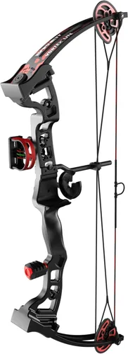 Barnett Vortex Lite Youth Bow - 22-25in Draw Length, 18-29lb Hunting Compound Bow, Adjustable 60-70% Let Off, 3 Pin Fiber Optic Sight, Brush