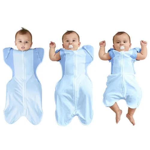 Miniatura 19 de Manta para recién nacidos, mantas para bebés de 0 a 3 meses, 5-13 libras, manta con brazos arriba para recién nacidos de 0 a 3 meses, con tela que