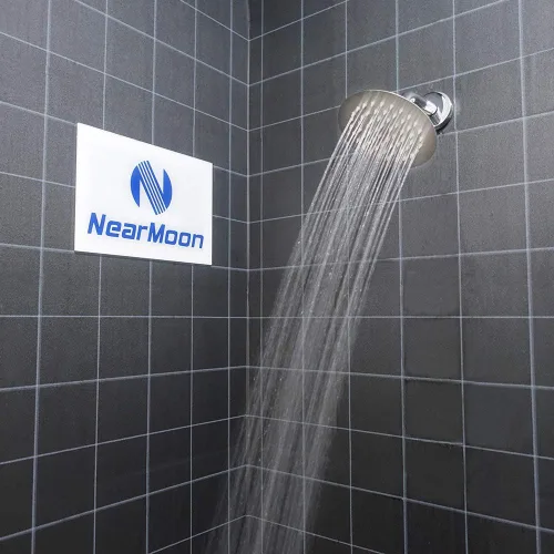 Miniatura 6 de NearMoon Cabezal de ducha de lluvia, diseño ultrafino - aumento de presión, experiencia impresionante, cabezal de lluvia de acero inoxidable de alto