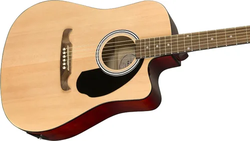 Miniatura 3 de Fender FA-125CE Dreadnought - Guitarra eléctrica acústica, con 2 años de garantía, natural