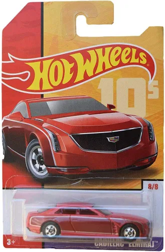 Hot Wheels 1:64 Escala fundición exclusiva Heritage [rojo] Cadillac Elmiraj 8/8