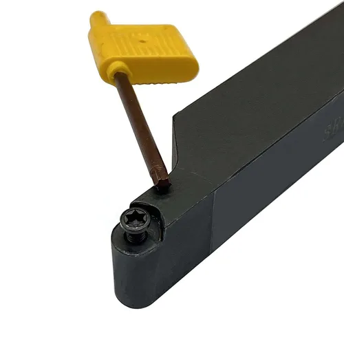 Miniatura 4 de GBJ Soportes de torneado de torno de 45° SRAPR1616H10 de 5/8 de pulgada y 0.630 in con 10 piezas RPMT10T3 de insertos de torneado redondos
