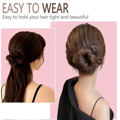 Miniatura 4 de Prestige - Horquilla francesa para mujer, horquillas francesas para cabello fino y grueso en forma de U, pasadores fuertes y duraderos para cabello