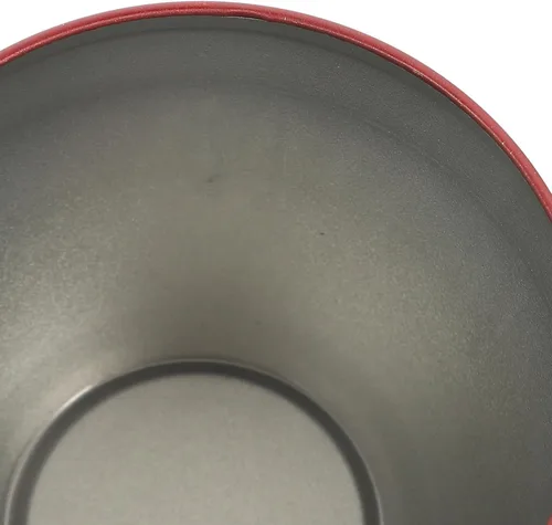 Miniatura 4 de Kichvoe 10pcs -formado hojalata almacenamiento tarros multifunción té tarro para alimentos secos rojo brillante para decoración del hogar