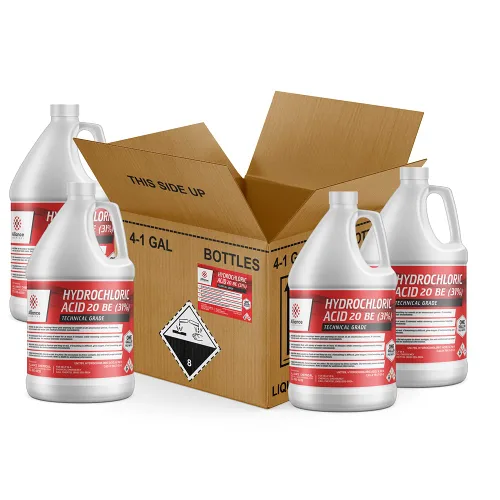Miniatura 4 de Alliance Chemical - Ácido clorhídrico 31% HCl - Grado industrial (20BE) - 1 galón (4 cuartos de galón) - 128 onzas líquidas - Alternativa eficaz al