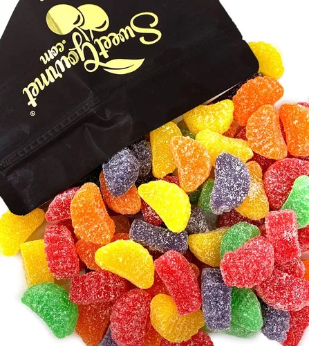 Miniatura 2 de SweetGourmet - Rodajas de frutas surtidas Caramelos de gelatina a granel 1 libra