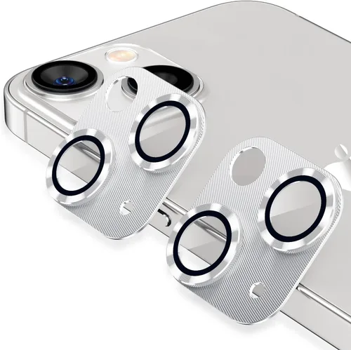 AFARER Paquete de 2 protectores de lente de cámara para iPhone 13/iPhone 13 Mini, protector de lente de cámara Ultra HD, cubierta de cámara de