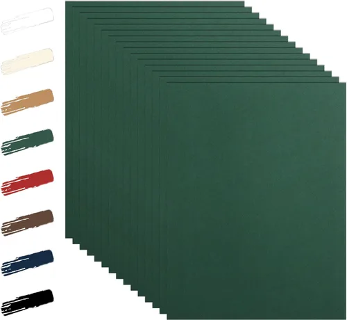 Miniatura 8 de Guakicae 28 hojas de cartulina negra de 8.5 x 11 pulgadas para Halloween, papel pesado de 92 libras para invitaciones de boda, manualidades, memus