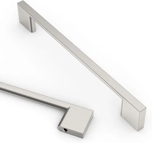 Miniatura 37 de Asidrama - Paquete de 10 manijas de gabinete de cocina de oro cepillado de 3 pulgadas (76mm), tiradores de gabinete, herrajes para gabinete