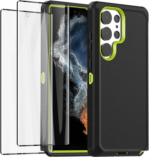 Miniatura 15 de AICase Funda para Samsung Galaxy S23 Ultra, resistente protección contra caídas, cuerpo completo, resistente a prueba de golpes y polvo, multicapa