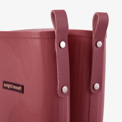 Miniatura 6 de planone Botas de lluvia altas de moda para mujer, impermeables, botas ligeras para jardín al aire libre, botas de lodo para damas, zapatos