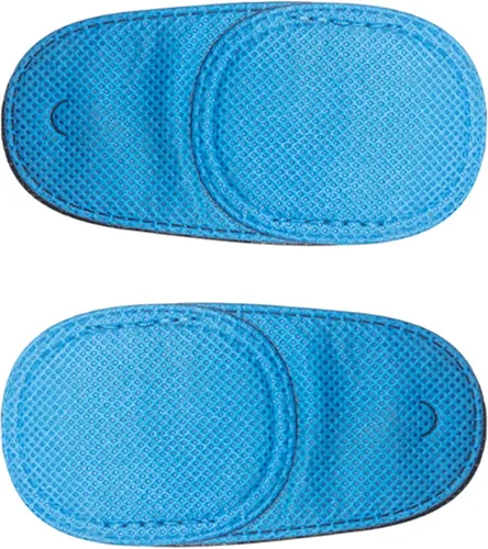 Paquete de 2 parches para ojos, parches reutilizables para ojos izquierdo y derecho para niños, niños pequeños, ojos perezosos (azul) (2)