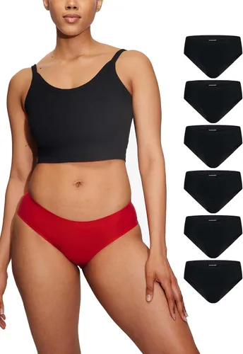 Miniatura 11 de Ropa Interior Bikini Sin Costuras LEAKPROOF2.0 para Mujeres Bragas de Período que Sostienen 6 Tampones Ropa Interior a Prueba de Fugas, beige