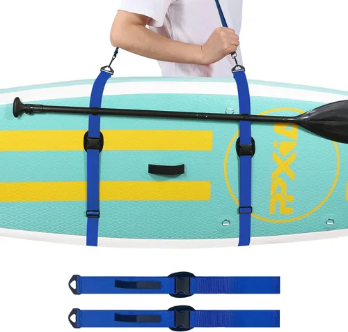 Miniatura 11 de Paddle Board Carry Strap, SUP Kayak Shoulder Straps Paddle Board Accessories for Women and Men Negro