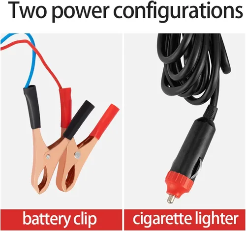 Miniatura 5 de Bomba sumergible pequeña ajustable de 12 V 24 V CC combustible agua aceite camping pesca bomba de transferencia sumergible (carpeta de 12 V 1.496 in)