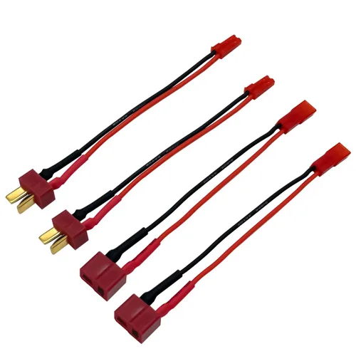 Miniatura 7 de 2 pares de adaptadores de conectores de batería Lipo JST a XT60 macho hembra para RC FPV Racing Drone Multicopter Quadcopter Gimbal Cámara aérea RC