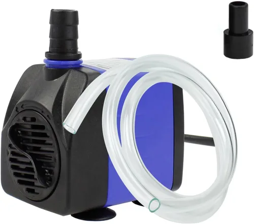 Miniatura 8 de AQUANEAT Bomba de fuente pequeña, mini bomba de agua sumergible de 160 GPH con tubo de 3.3 pies, para acuario, fuente de agua para mascotas