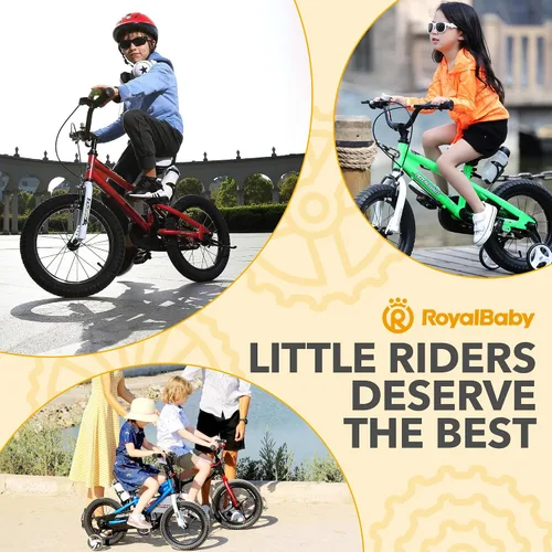 Miniatura 3 de RoyalBaby Freestyle Kids Bike 12 14 16 18 20 Inch Bicycle for Boys Girls Ages 3-10 Years, Multiple Color Options