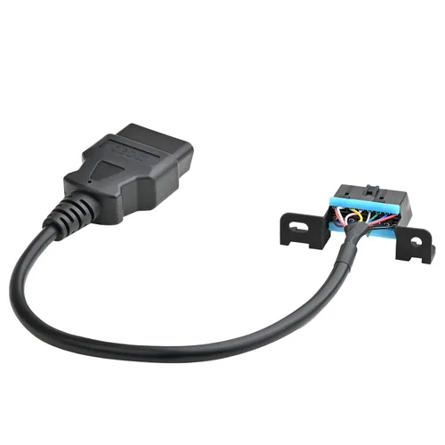 Miniatura 6 de iKKEGOL Conjunto de Cable Completo de 16 Pines OBD2 Macho a Hembra con Soporte de Montaje Bajo el Tablero y Conector de Extensión de Arnés