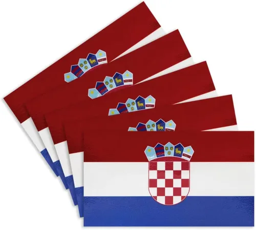 Miniatura 27 de CANTENDO 5 calcomanías adhesivas de la bandera de Italia, banderas italianas, calcomanías reflectantes de vinilo para automóvil, calcomanías