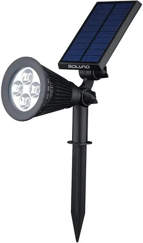 Miniatura 2 de SOLVAO - Paneles de luz solar, Negro, SS40