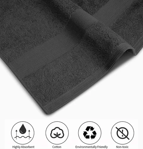 Miniatura 3 de Softolle Juego de 4 toallas de baño de lujo (27 x 54 pulgadas), toallas para baño, súper suaves, toallas altamente absorbentes para el hogar, spa