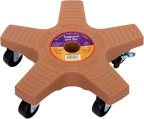 Miniatura 9 de Bosmere Soporte para Plantas de 16 pulgadas - Soporte Rodante para Plantas de Servicio Pesado con Ruedas con Seguro, Capacidad de 500 libras