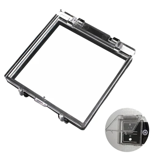 Miniatura 9 de Cubierta de botón de alimentación para ascensor, protector de interruptor de botón a prueba de polvo y seguridad para computadora PC, lavavajillas