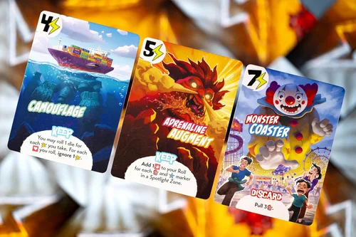 Miniatura 5 de IELLO: Rey de Tokio: Duelo - Juego de mesa para dos jugadores, juego de dados divertido y táctico de choque de monstruos gigantes, estrategia