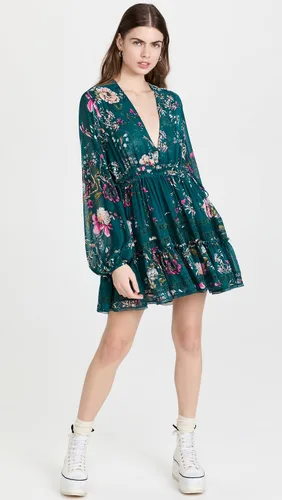 Miniatura 5 de Free People Minivestido de flores de cerezo para mujer
