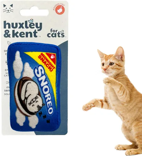 Miniatura 28 de Huxley & Kent Juguete de Peluche para Gatos - Juguete Interactivo de Hierba Gatera para Gatos y Gatitos - Suave con Crujido y Hierba Gatera