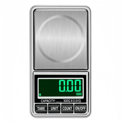 Miniatura 11 de Báscula digital de bolsillo para joyería, 17.64 oz, 0.00 oz, precisión recargable por USB, portátil, mini gramos, báscula de alimentos para moneda