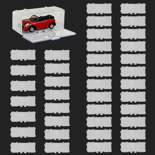 Miniatura 9 de Estuche organizador de almacenamiento de juguetes para autos Hot Wheels, para autos Matchbox, para autos Mini, estuche de exhibición de juguetes Hot