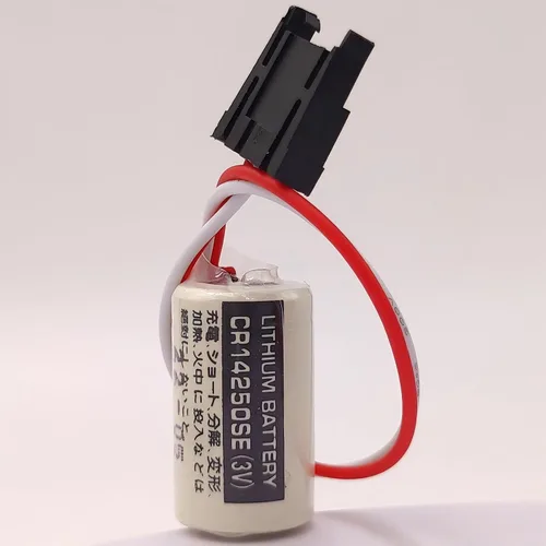 Miniatura 4 de 5PCS CR14250SE PLC Batería de litio (1/2AA) con conector negro para Sanyo CR14250SE1747-BA fuente de alimentación de reserva