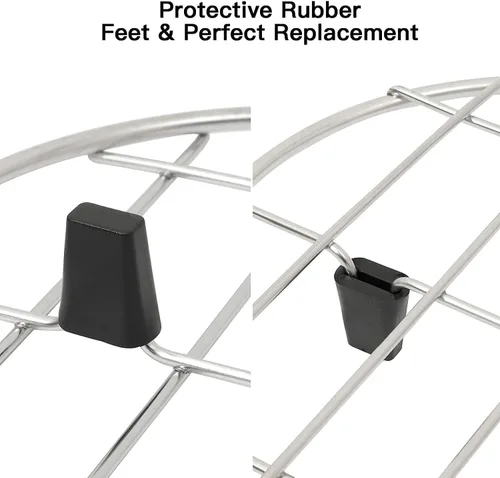 Miniatura 8 de Rejilla de fregadero grande, protector de fregadero para fregadero de cocina, 18-1/8 pulgadas de largo x 13-3/8 pulgadas de ancho, rejilla