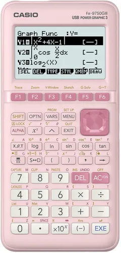 Miniatura 6 de Casio fx-9750GIII Calculadora Gráfica Pantalla Natural de Libro de Texto Programación Python Ideal para Exámenes, STEM y Matemáticas Avanzadas