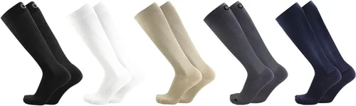 Miniatura 5 de OrthoSleeve - Calcetines de compresión de grado médico para hombres y mujeres, 15-20 mmHg (pequeño, azul marino)