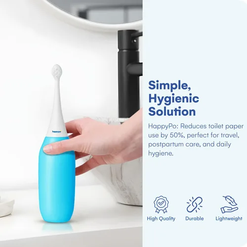 Miniatura 4 de La ducha de trasero HAPPYPO original - Bidé portátil para viajes - Conocido del programa alemán Shark Tank - El Easy-Bidet 2.0 reemplaza