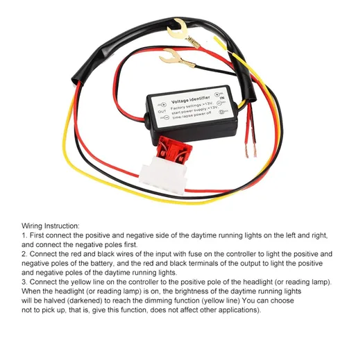 Miniatura 4 de Controlador DRL 12-18V Auto Car LED Daytime Running Light Controlador LED On/Off Luz antiniebla Interruptor Controlador Accesorios de coche