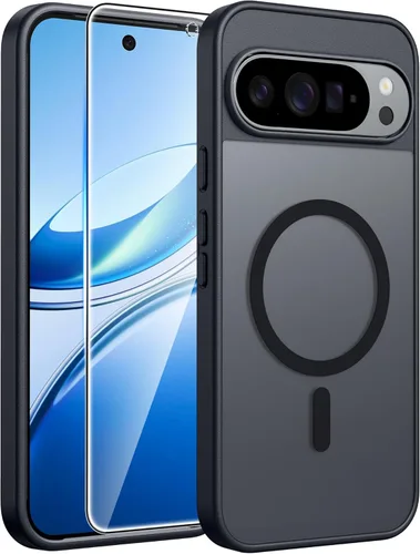 Miniatura 136 de FNTCASE - Funda para iPhone 16 Pro: magnética, mate, translúcida, de grado militar, protectora contra caídas, resistente, fina, duradera y a prueba