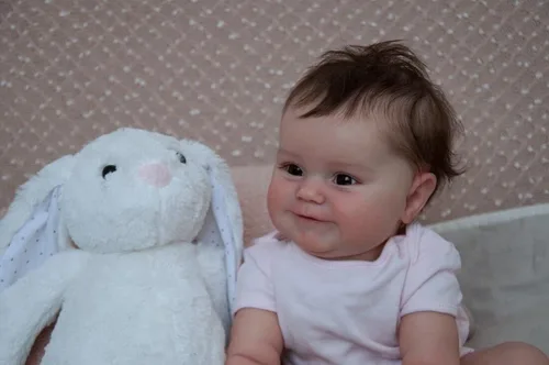 Miniatura 6 de iCradle - Muñecas Reborn de 20 pulgadas, muñeca de bebé recién nacida de 50 cm, muñeca de bebé recién nacida de aspecto realista, muñecas de tela