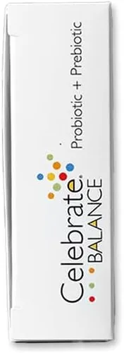 Miniatura 8 de Celebrate Vitamins Balance Probiotic + Prebiotic - Suplemento diario post cirugía bariátrica para mujeres y hombres, 28.5 mil millones de UFC, apoya